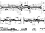 某城市商业步行街景观规划设计cad总平面图（大院设计）图片1