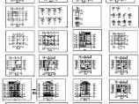 某五层住宅建筑结构施工CAD图纸，共16张图纸图片1