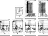  地下1地上30层高层商业办公综合楼建筑设计方案CAD图纸（长72米 宽66米）图片1