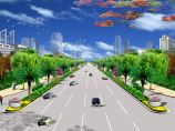 某城市道路绿化设计方案JPG效果图 10张（专业设计）图片1
