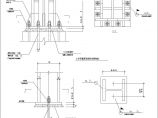 工字形截面柱柱脚构造CAD详图图片1