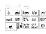 欧式古城堡全套施工图，共20张图片1