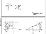 螺旋钢楼梯施工详图（CAD大样）图片1