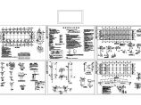 51.6x18m 单层纺织品公司活动室结构设计cad施工图纸（标注详细）图片1
