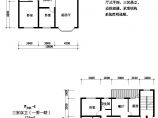 三室113/124平方单元式住宅户型平面图纸图片1
