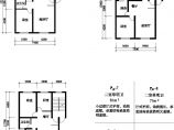 二室70-80平左右单元式住宅平面图纸图片1