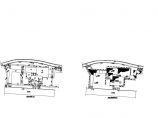 某木制休闲平台施工CAD图纸设计方案图片1