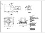 某40米砖烟囱设计cad全套结构施工图（含设计说明）图片1