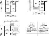 二室81/7676平方单元式住宅平面图纸图片1