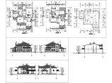 某二层新农村别墅建筑设计图（长19.2米 宽18.2米 ）图片1