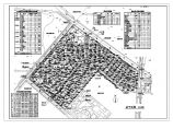 某地住宅商业区广场规划总平面建筑图图片1