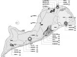 山林公园总体规划平面设计CAD图图片1