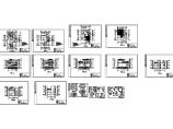 3层：长13.8米 宽12.3米 农村住宅建筑施工图【平立剖 楼梯 节点大样】图片1