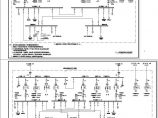 脱硫主接线系统CAD图，含电路图图片1