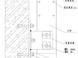 某隐框幕墙立柱安装节点详图CAD设计图片1