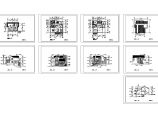 3层山体坡地别墅建筑设计CAD图纸图片1