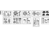 3层框混结构别墅建筑施工设计CAD图纸图片1