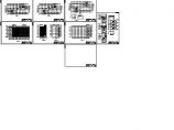 六层框架结构教学楼建筑施工设计cad图纸，含说明图片1