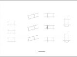泗阳某五层教学楼建筑施工设计cad图纸，含说明图片1