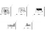 三层幼儿园施工cad图(带夹层平面图，共十六张)图片1