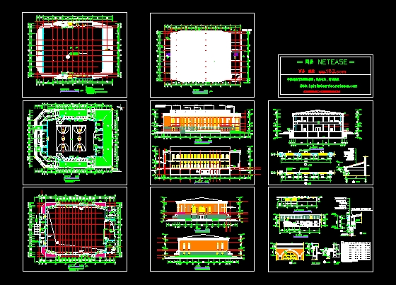 篮球体育馆施工图