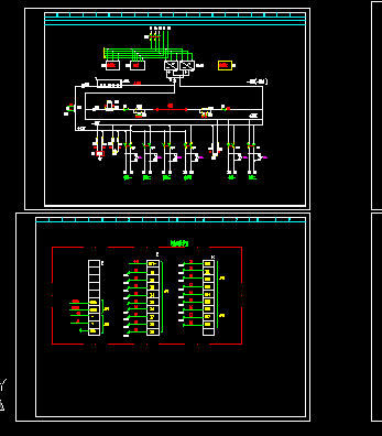 图纸 电气图纸  直流屏原理接线图 直流屏原理接线图,在工程中曾经过