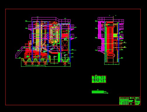 锅炉总图