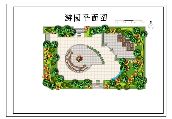 园中园设计平面图图片