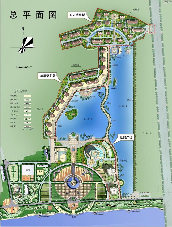 鹤山公园详细规划设计