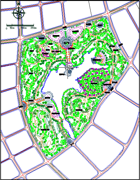 秀景公园规划