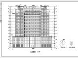 某市12层混凝土框架结构办公楼建筑施工图纸图片1
