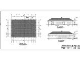 某地一层框架结构中心小学食堂建筑设计施工图纸图片1