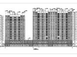 某严寒地区16层+18层框支剪力墙结构住宅楼建筑设计施工图图片1