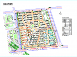 某居住区修建性详细规划总平面图（含技术指标）图片1