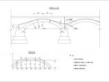 某预修石拱桥混凝土结构全套施工图图片1