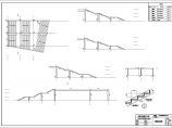 普通的钢架结构厂房钢结构设计图含钢梯详图图片1