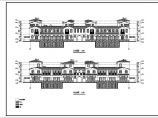 某地三层剪力墙结构别墅建筑设计方案图纸图片1