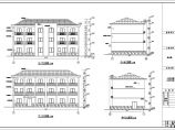 某地三层框架结构综合楼建筑专业施工图图片1