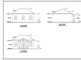 某水库一层管理用房建筑设计施工图（含结构）图片1