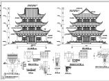 【江苏】某阁楼古建筑施工方案图纸图片1