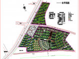 【福建省】某地区大型居住小区规划设计图纸图片1