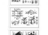 美国风格木结构别墅建筑设计图（建筑cad图纸）图片1