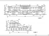 某收费站三层框架结构综合办公楼建筑设计施工图图片1