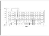 广德县6层砖混结构社区医疗服务中心楼建筑施工图图片1