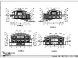 某地一层框架结构别墅建筑设计施工图（地下三层）图片1