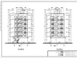 某六层环卫设施住宿办公综合楼建筑设计施工图图片1