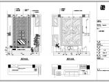 富阳市多层框架结构住宅（跃层）室内装修设计施工图图片1
