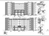 某学校五层框架结构实训综合楼建筑设计施工图图片1