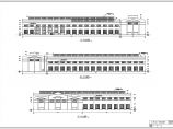 江南某厂3层多跨排架结构综合车间建筑设计施工图图片1