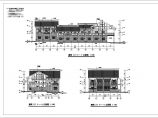 某地2层砖混结构沿街商业建筑设计方案图（5套）图片1